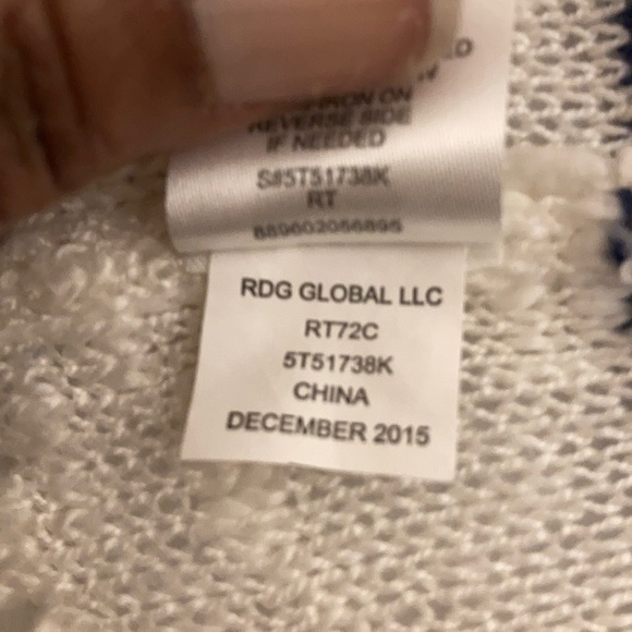 Cloud Chaser Short Sleeve Open Front Cardigan Sz M - Picture 11 of 11